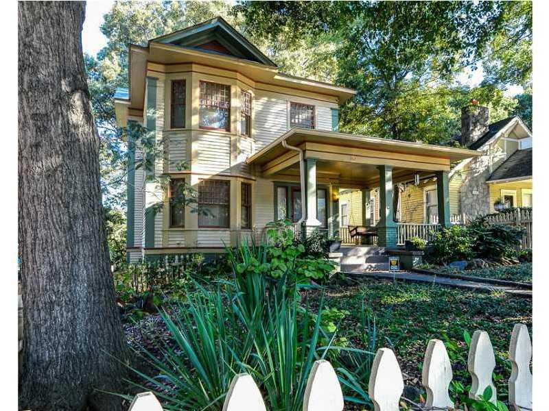 352 4th Street Northeast Atlanta, GA 30308 - Photo 1 of 1 Exterior Front. Exterior Front: 1913 fully renovated midtown home with so much charm and personality!