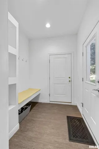 wooden floor in an empty room