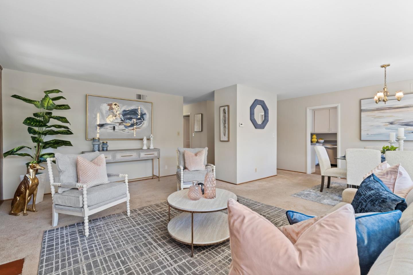 228 Spuraway Drive San Mateo, CA 94403 - Photo 7 of 20 a living room with furniture and wooden floor