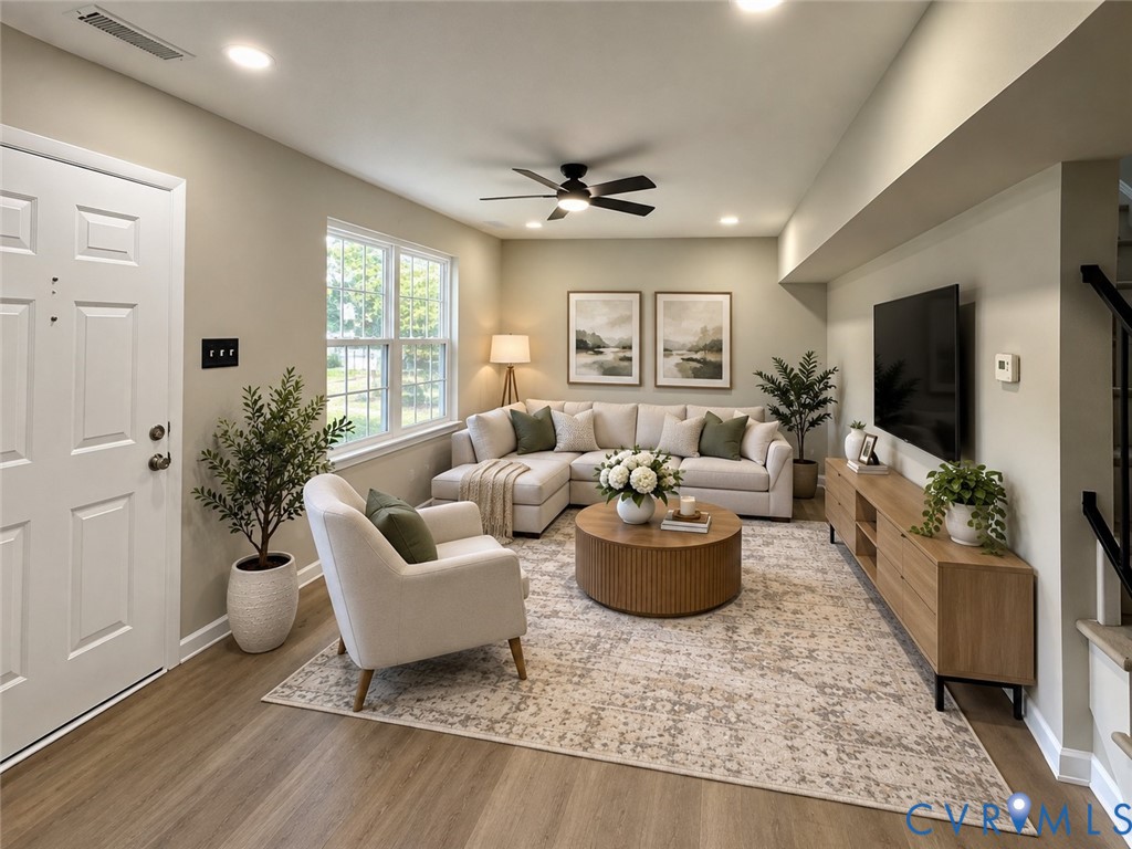 403 Roxana Road Henrico, VA 23075 - Photo 13 of 42 Recessed lighting, wood-finish flooring, ceiling f