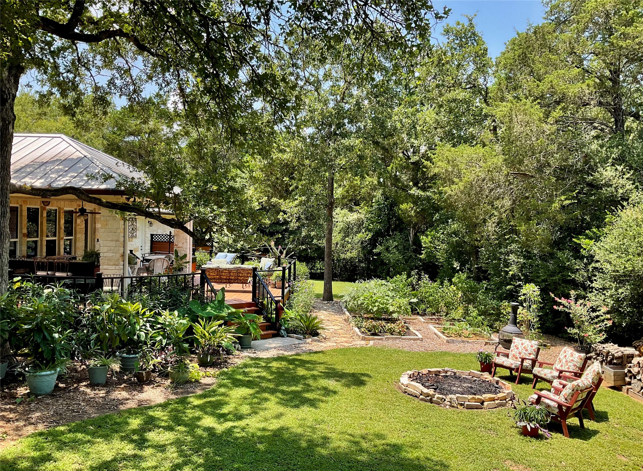118 Loblolly Elgin, TX 78621 - Photo 25 of 31 BACKYARD PARADISE, COMPLET WITH FIRE-PIT FOR winter fun!