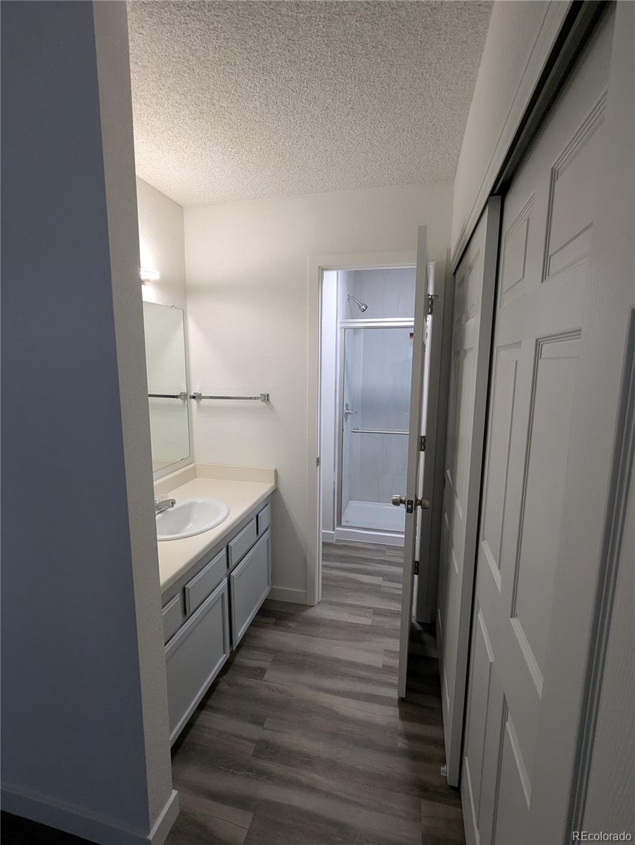 444 Spring Grove Avenue Highlands Ranch, CO 80126 - Photo 17 of 21 a bathroom with a bathtub and shower