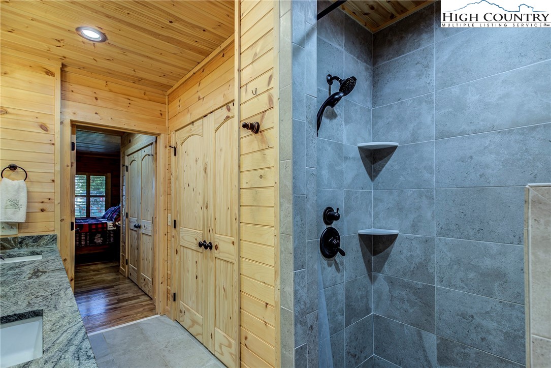 3460 South Center Church Road Thurmond, NC 28683 - Photo 29 of 50 a bathroom with a shower