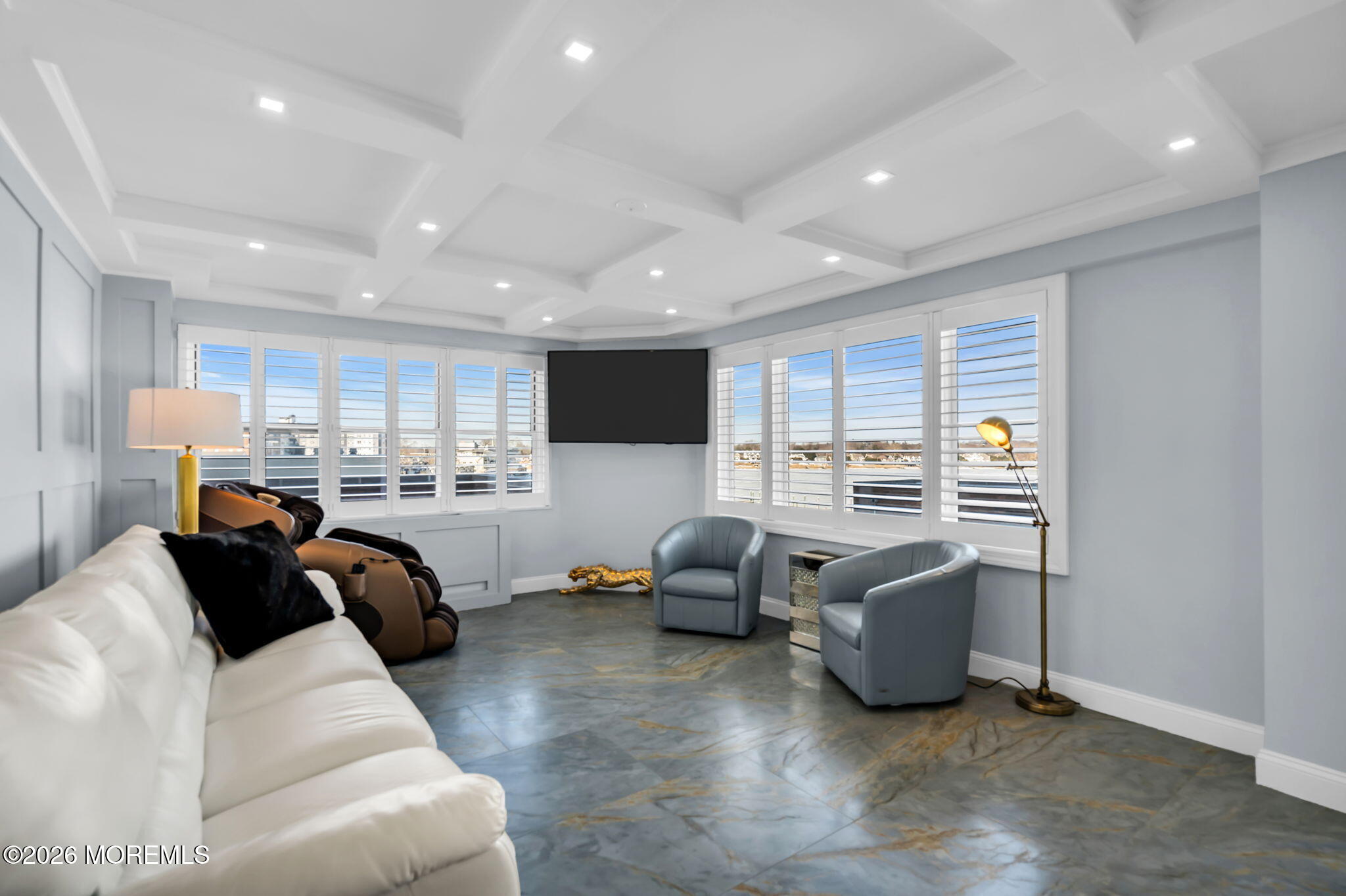 28 Riverside Avenue, Unit 1N Red Bank, NJ 07701 - Photo 21 of 40 a living room with furniture kitchen view and a window