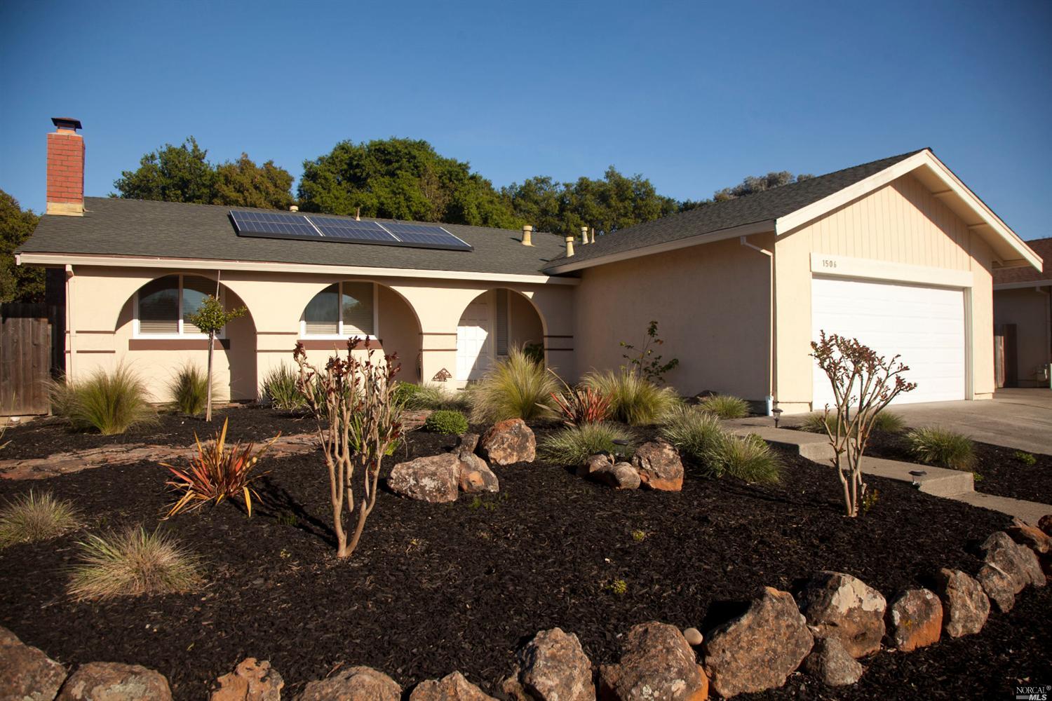 1506 Cunningham Way Santa Rosa, CA 95403 - Photo 1 of 1 a view of backyard with outdoor seating