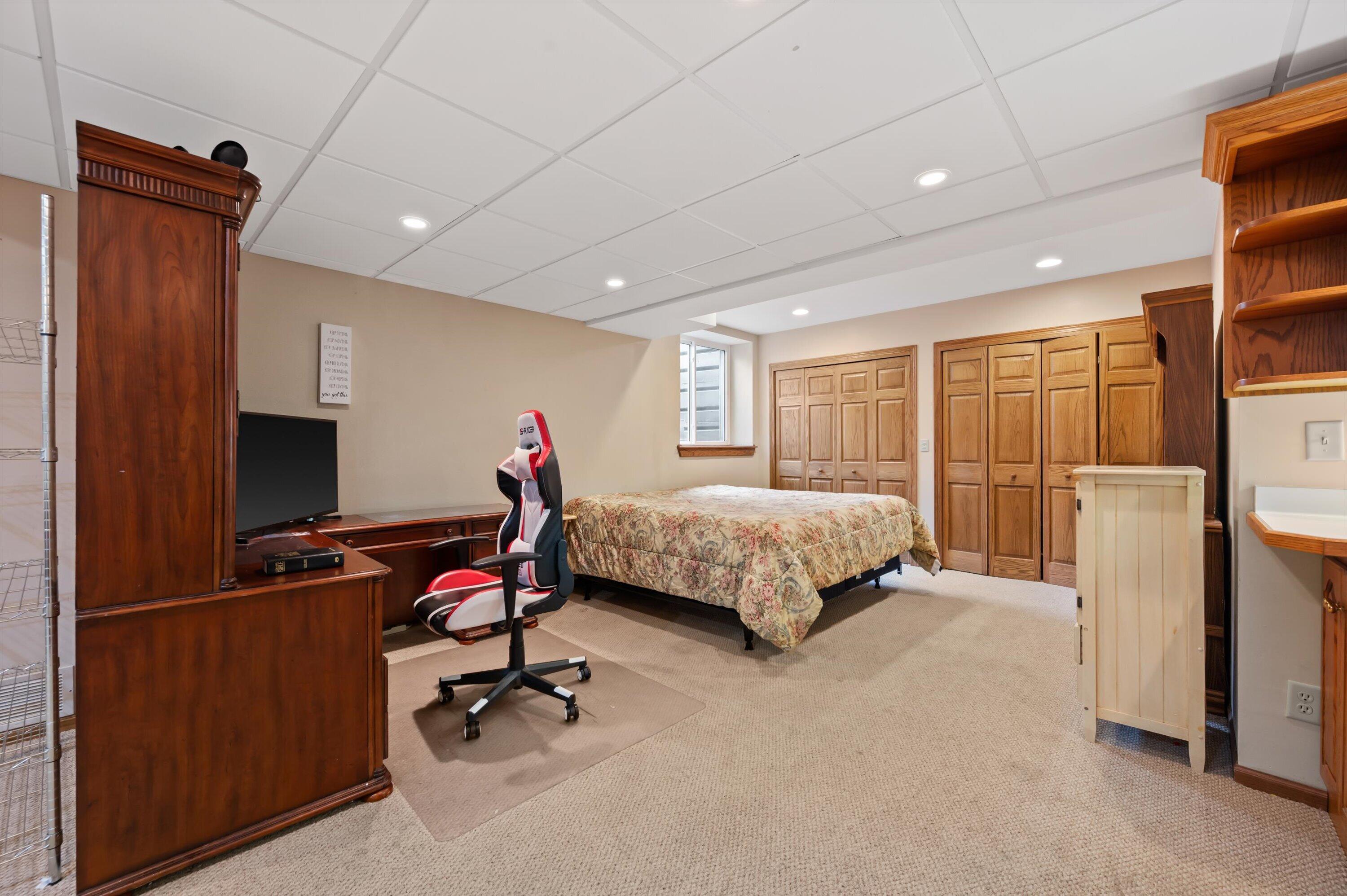 990 South Springdale Road Waukesha, WI 53186 - Photo 33 of 45 Lower level with egress