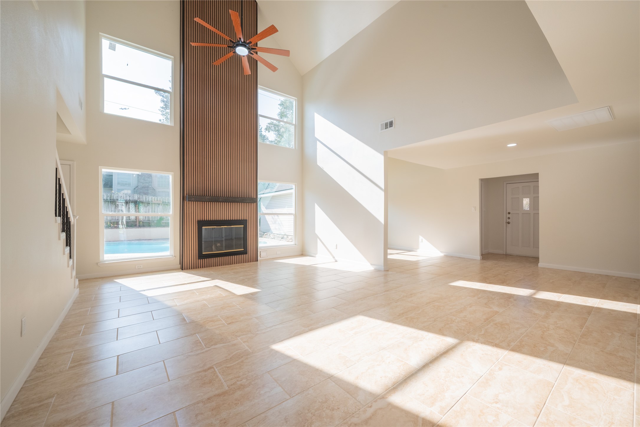 1923 Big Horn Drive Houston, TX 77090 - Photo 23 of 48 a view interior of a house with an empty space and a window