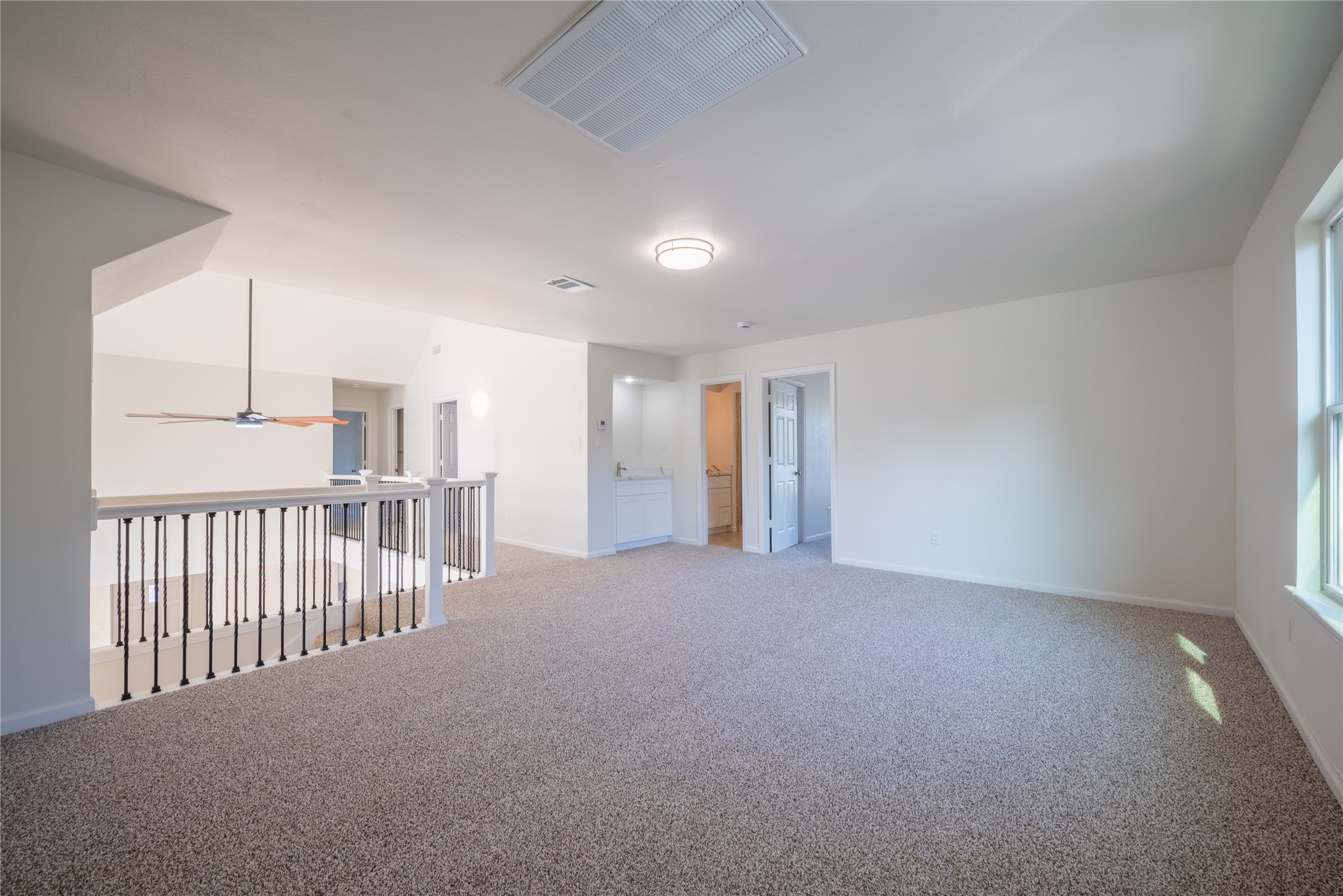 1923 Big Horn Drive Houston, TX 77090 - Photo 34 of 48 a view of empty room with wooden floor