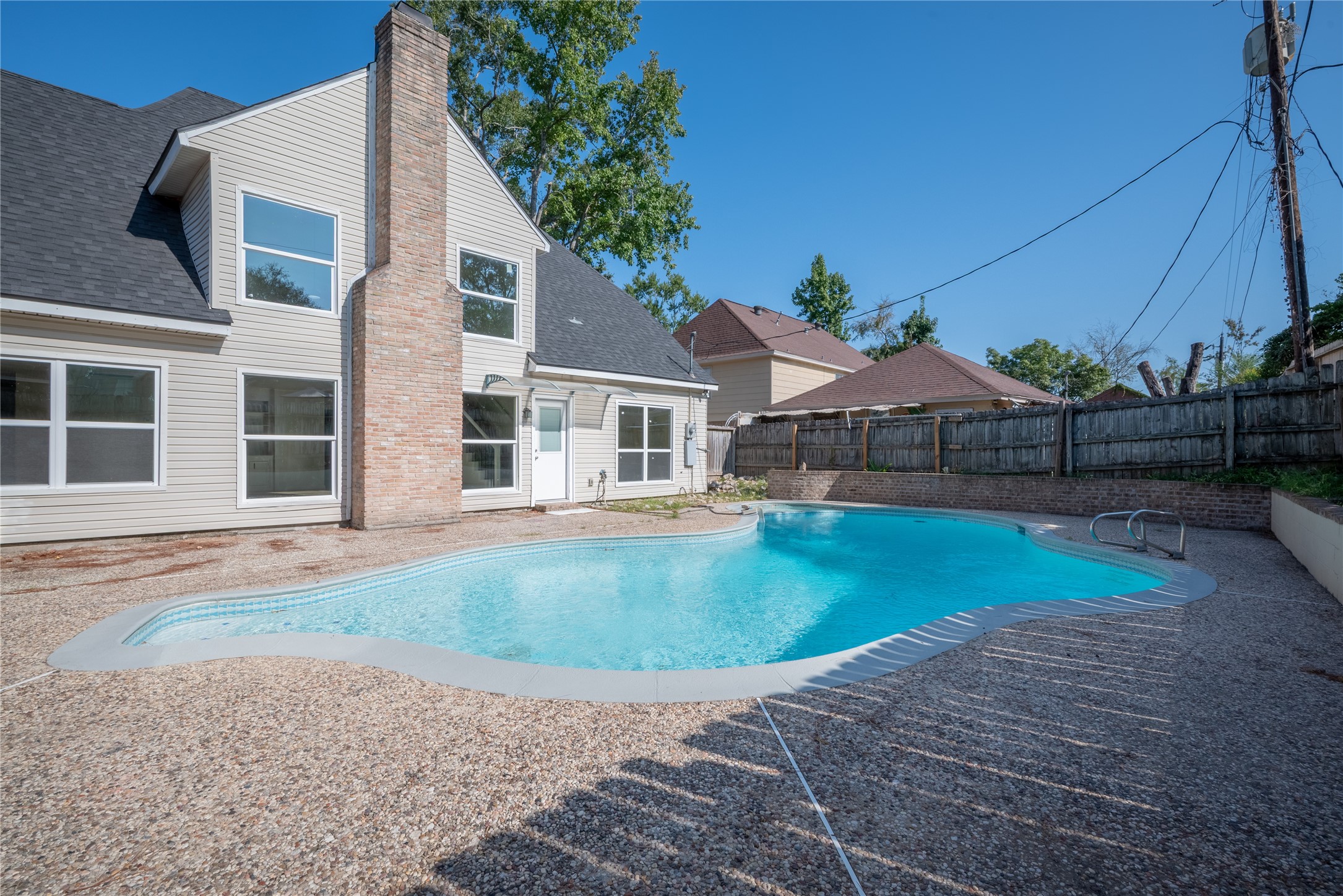 1923 Big Horn Drive Houston, TX 77090 - Photo 46 of 48 a view of pool with outdoor seating