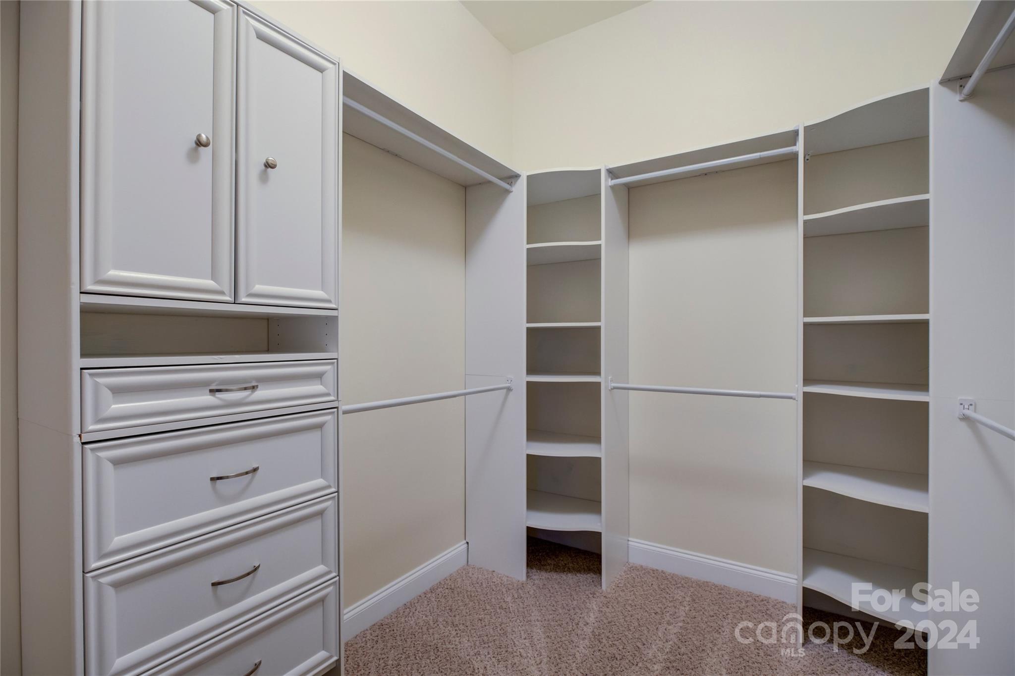 747 Julia Street Fort Mill, SC 29708 - Photo 33 of 47 a view of walk in closet with empty racks