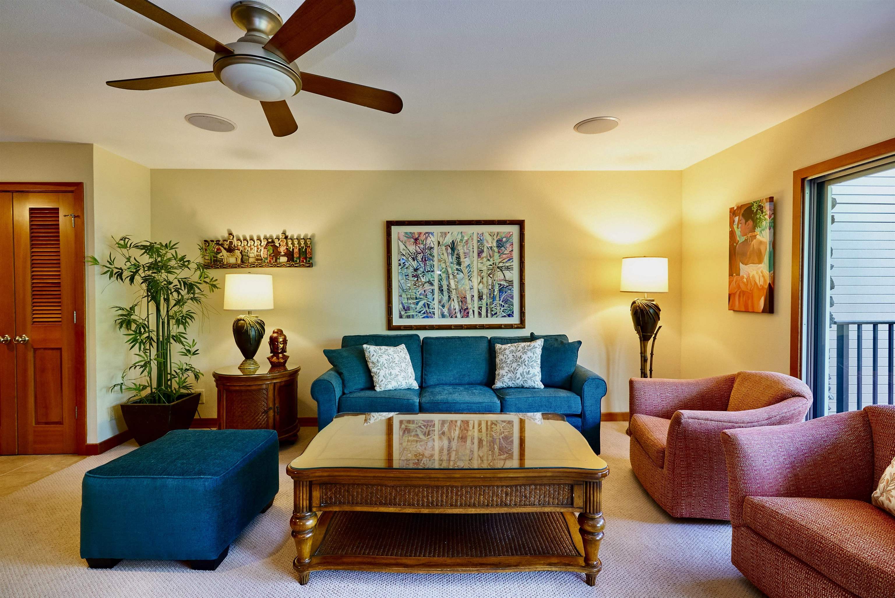 2994 South Kihei Road, Unit 203 Kihei, HI 96753 - Photo 3 of 28 a living room with furniture and a window