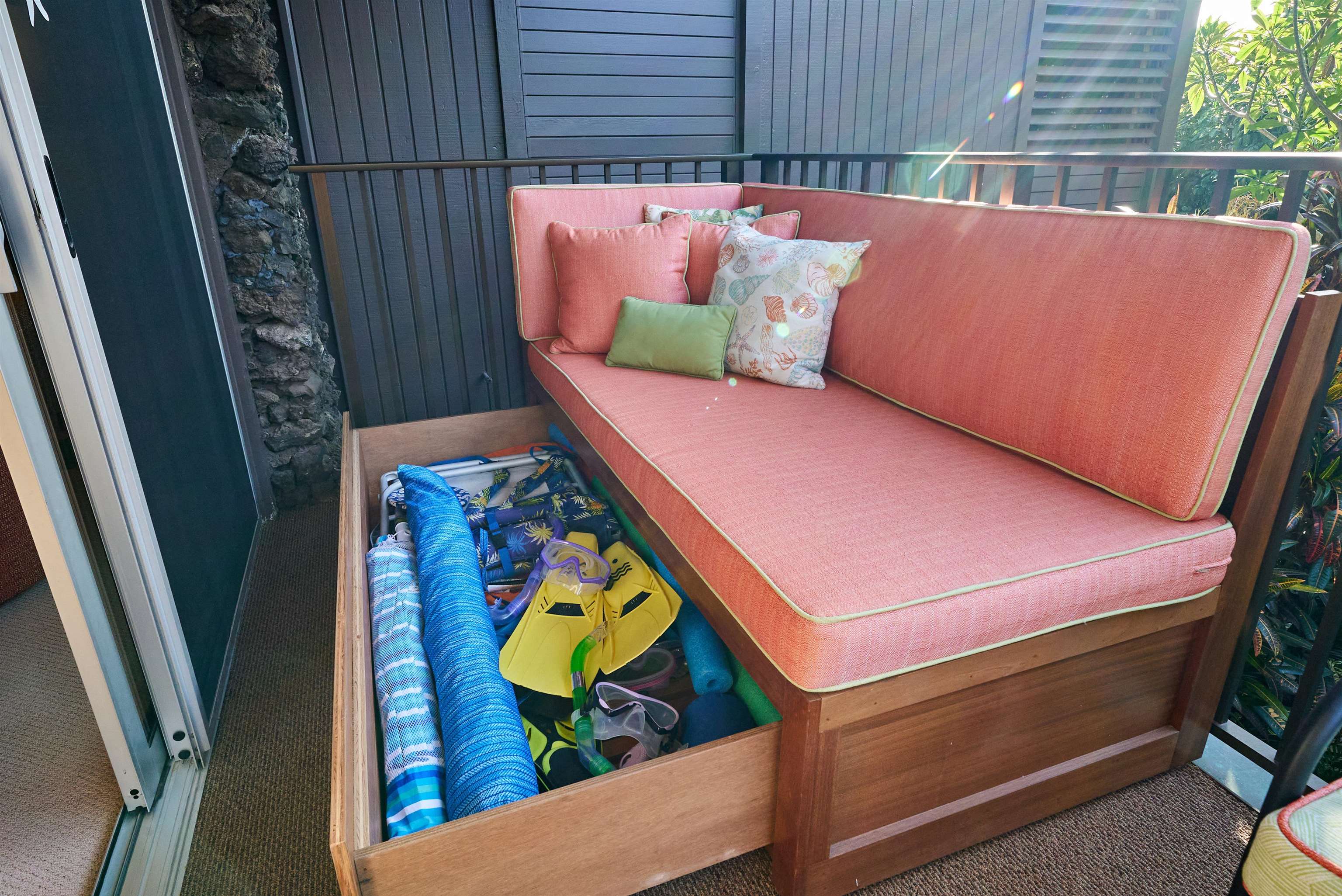 2994 South Kihei Road, Unit 203 Kihei, HI 96753 - Photo 9 of 28 view of living room with furniture and flat screen tv