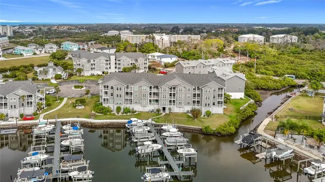 a view of a city with lake
