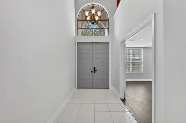 en view interior of a house with entryway