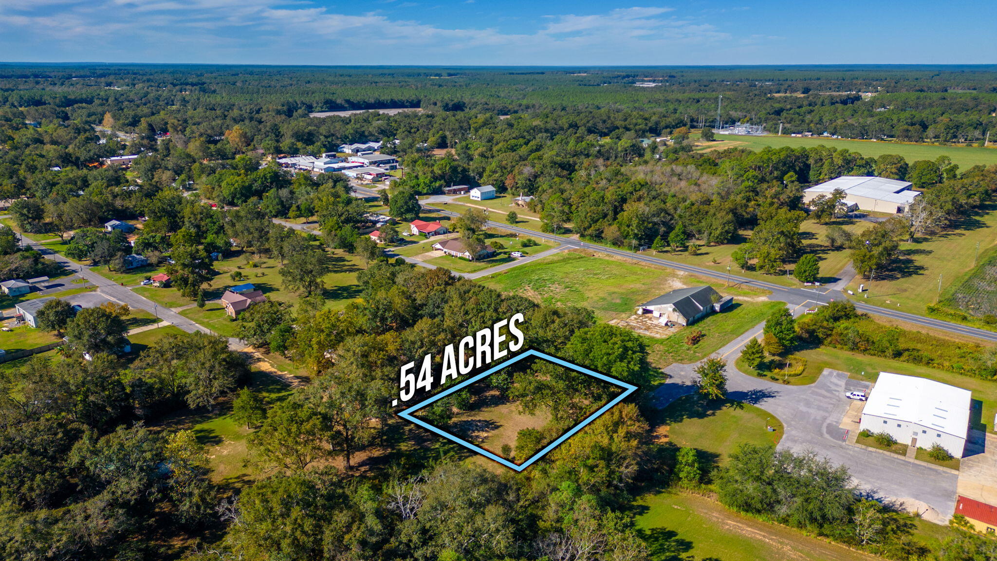 1-3 Monroe Street Baker, FL 32531 - Photo 18 of 19 an aerial view of a residential houses with outdoor space and street view