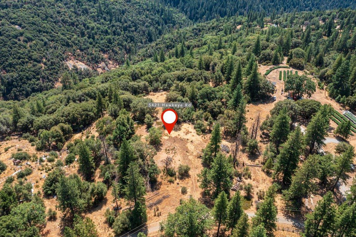 5421 Hawkeye Road Somerset, CA 95684 - Photo 3 of 17 an aerial view of residential houses with outdoor space and trees