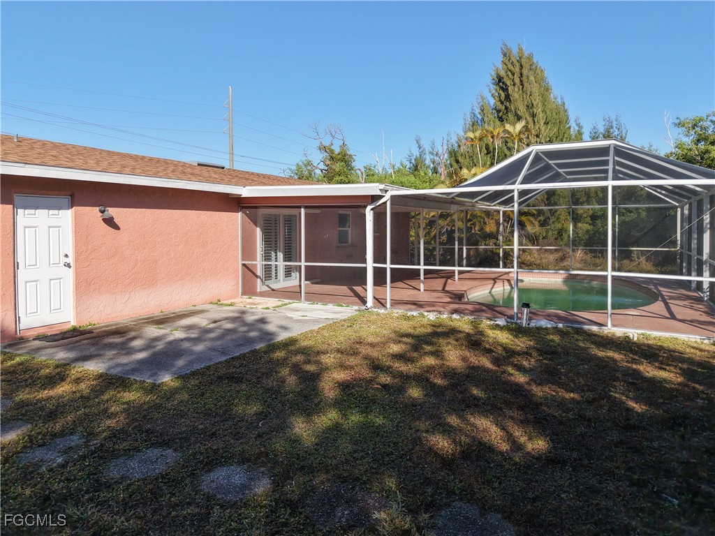 5946 Stringfellow Road St. James City, FL 33956 - Photo 45 of 50 a view of outdoor space and yard