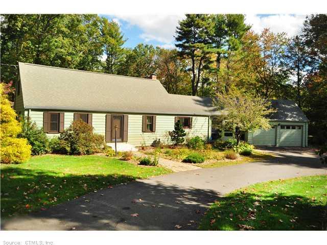 487 Three Mile Road Glastonbury, CT 06033 - Photo 1 of 1 Exterior Front. Fab 17x14 screen porch