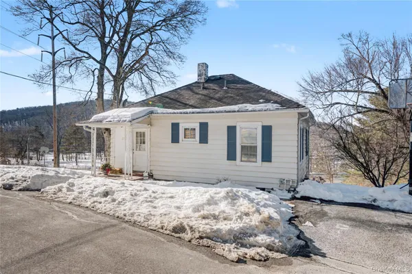 a backyard of a house