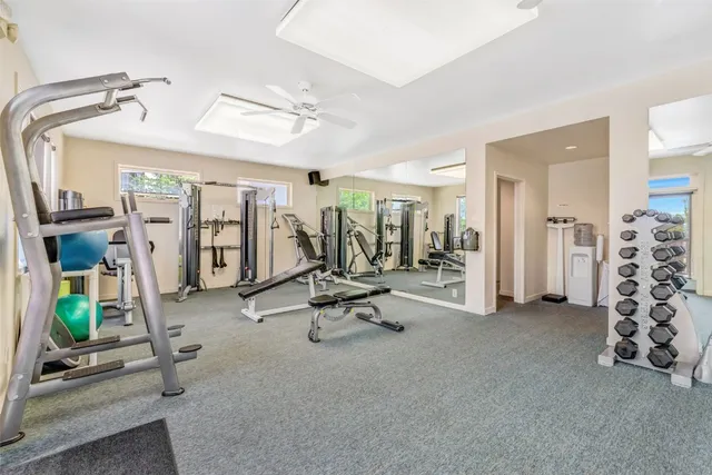 a view of a tennis court