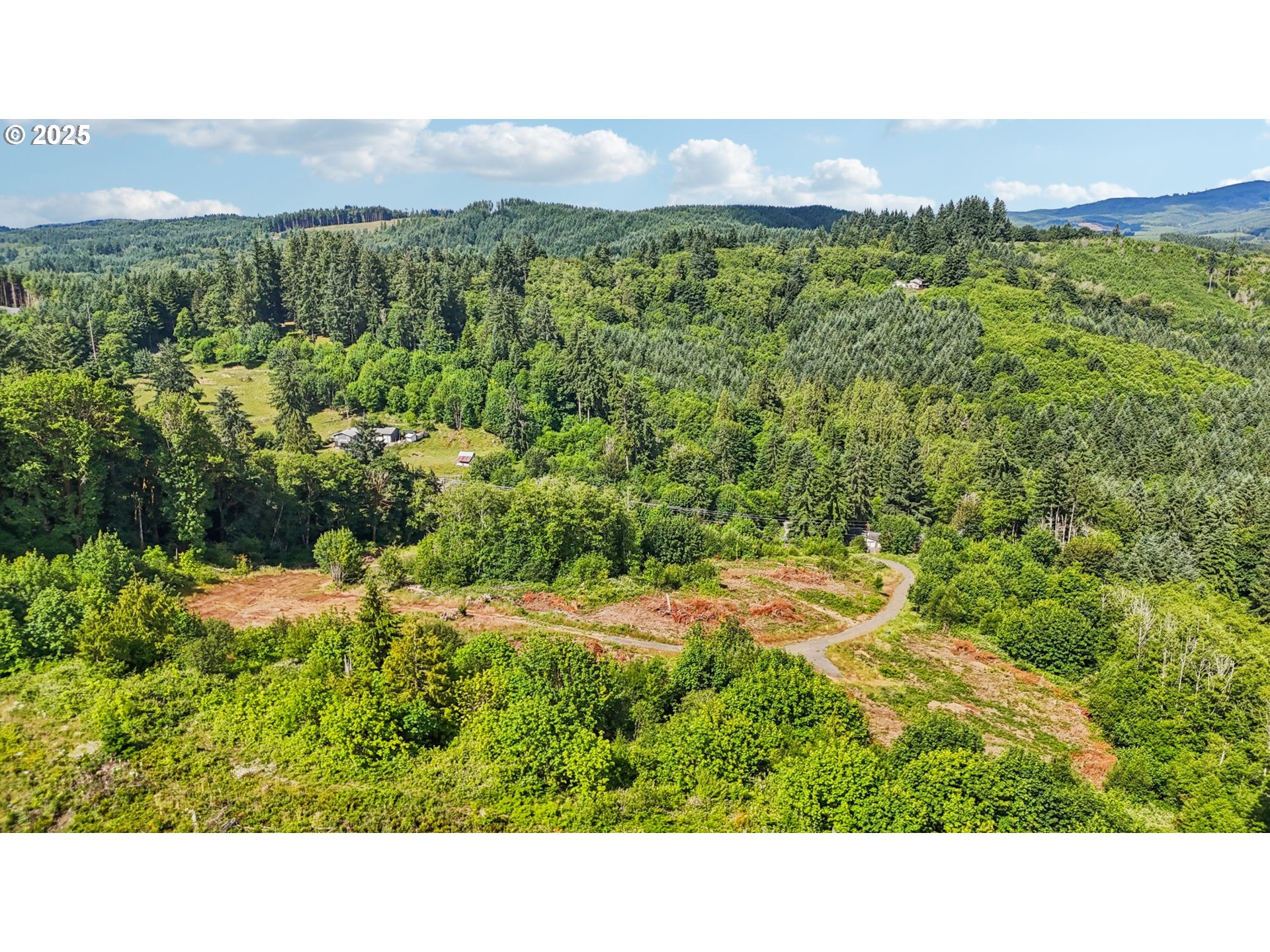 1830 Hazel Dell Road, Unit LOT 3 Castle Rock, WA 98611 - Photo 17 of 31 a open area with a lush green hillside and houses
