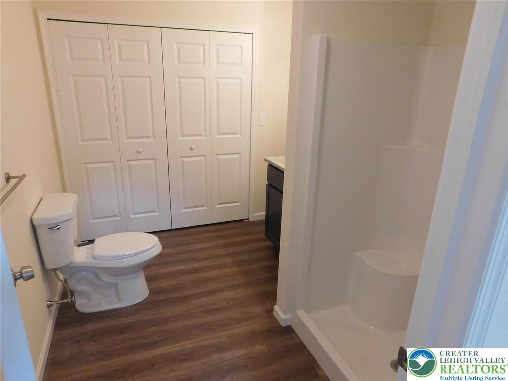 1365 Clearfield Road Nazareth, PA 18064 - Photo 17 of 30 a bathroom with a toilet and a shower
