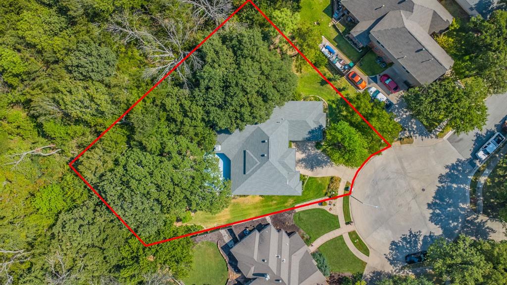 1101 Vista Verde Road Denton, TX 76210 - Photo 31 of 38 Tucked into a forest!