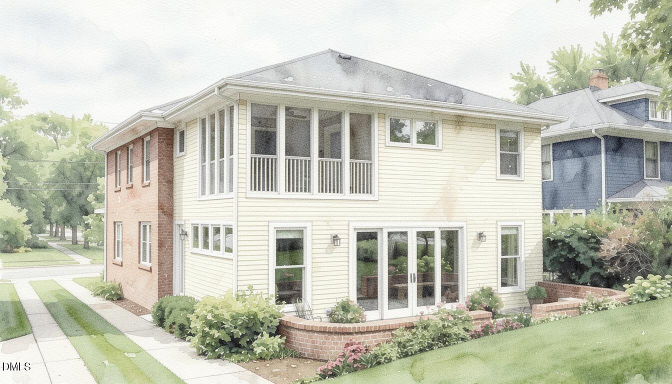 404 Kinsey Street Raleigh, NC 27603 - Photo 2 of 8 Back Rendering