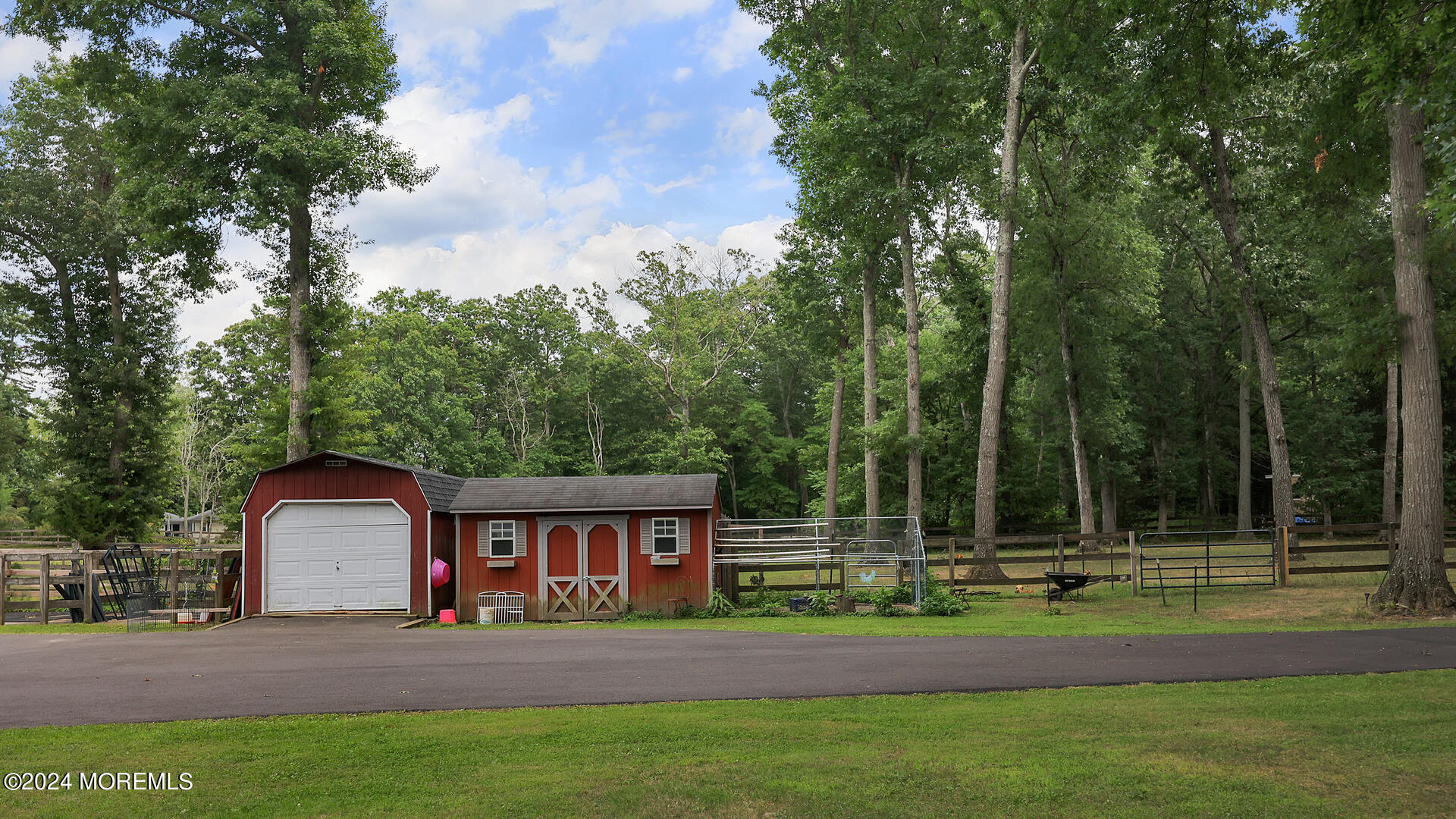 191 Victory Road Howell, NJ 07731 - Photo 39 of 54 a view of a house with a yard and large trees