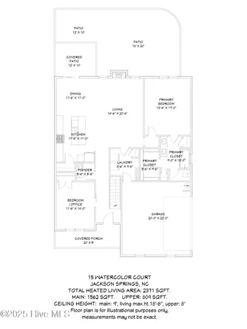 $470,000 | 15 Watercolor Court, Jackson Springs, NC 27281