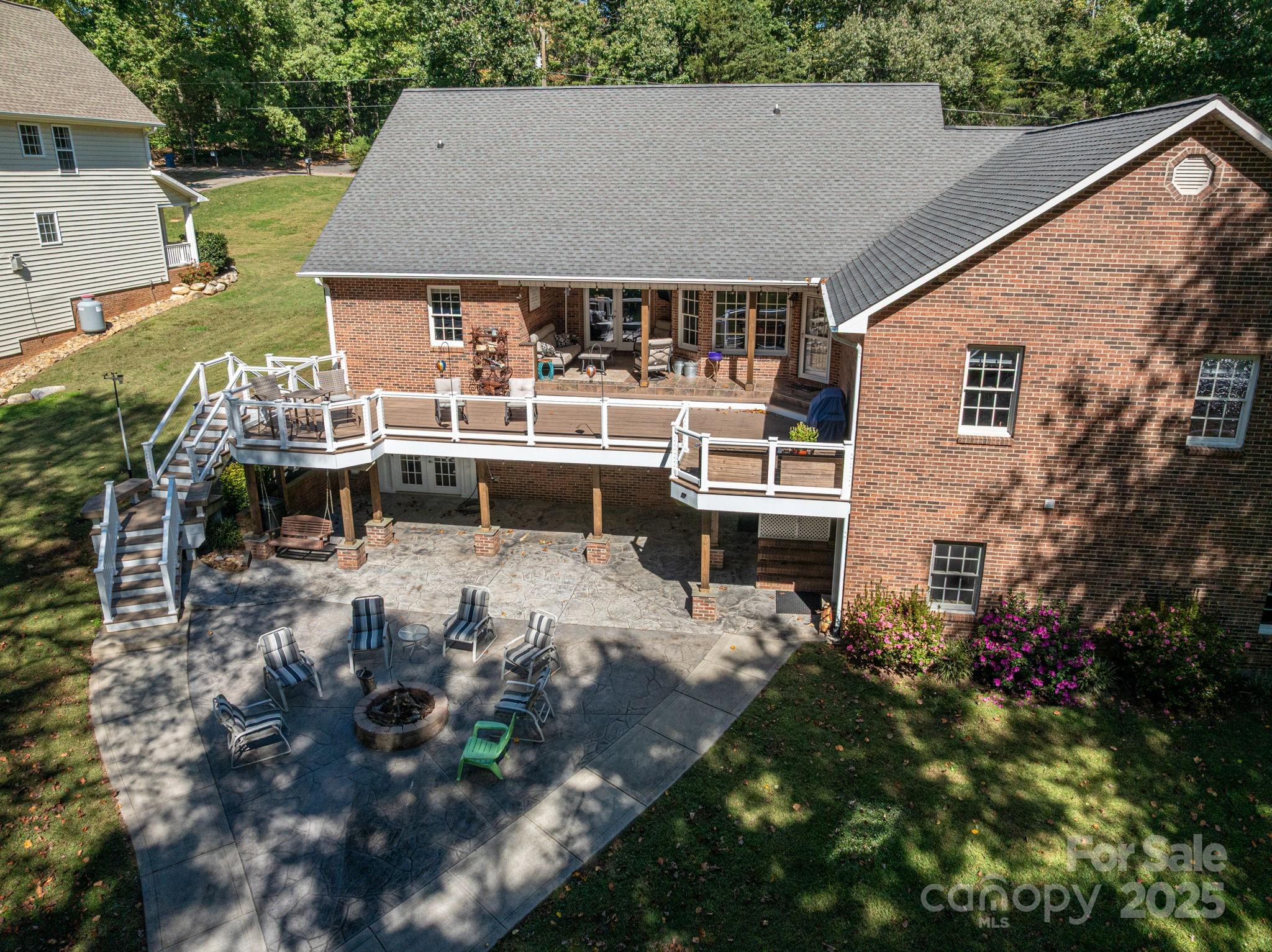 8369 Slate Street Terrell, NC 28682 - Photo 6 of 47 a aerial view of a house with a yard