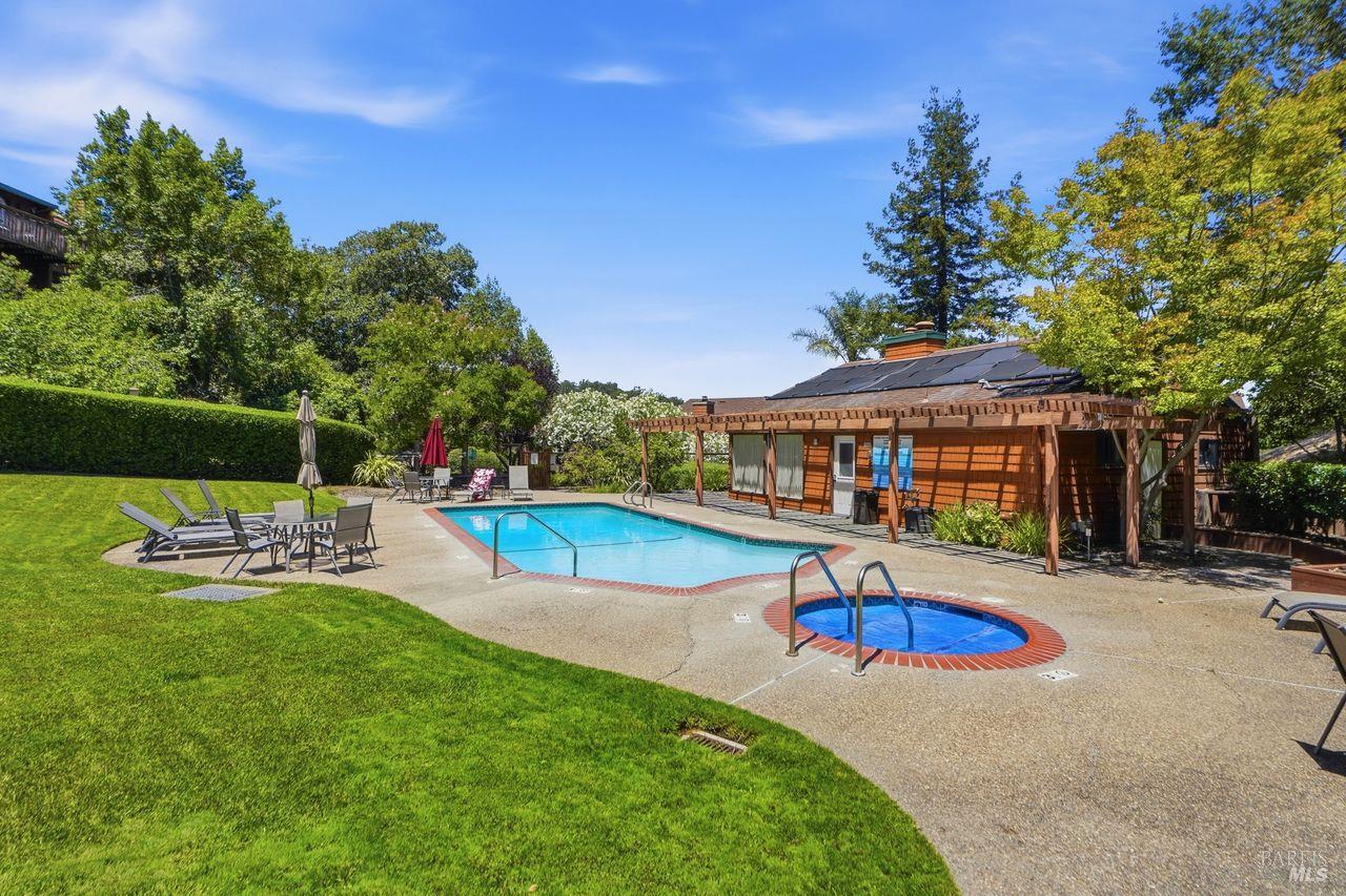 808 Arlene Way Novato, CA 94947 - Photo 39 of 45 Enjoy easy access to the sparkling community pool and clubhouse, perfect for relaxation and social gatherings...