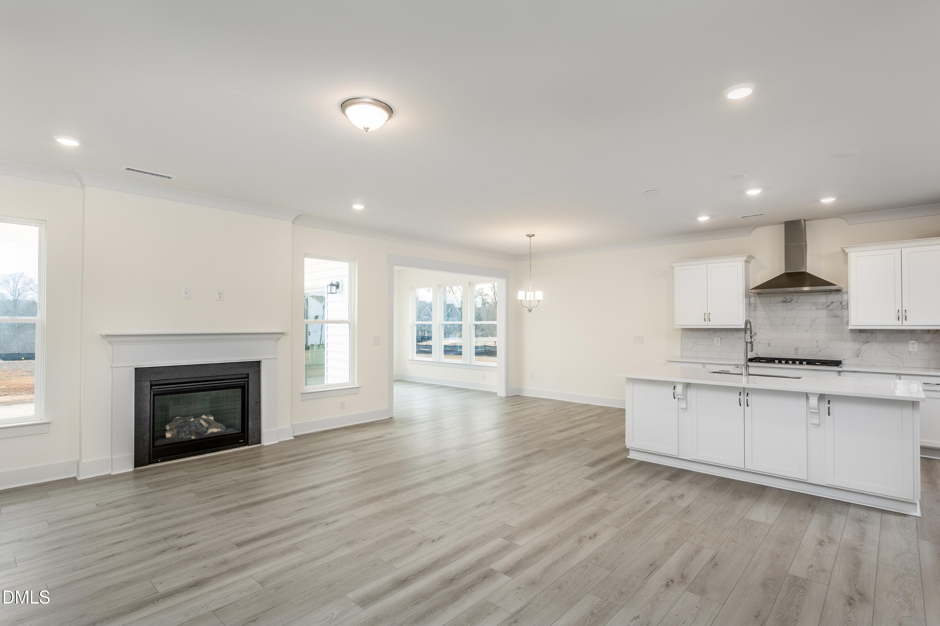 143 Steppe Way Garner, NC 27529 - Photo 8 of 38 Living/Kitchen