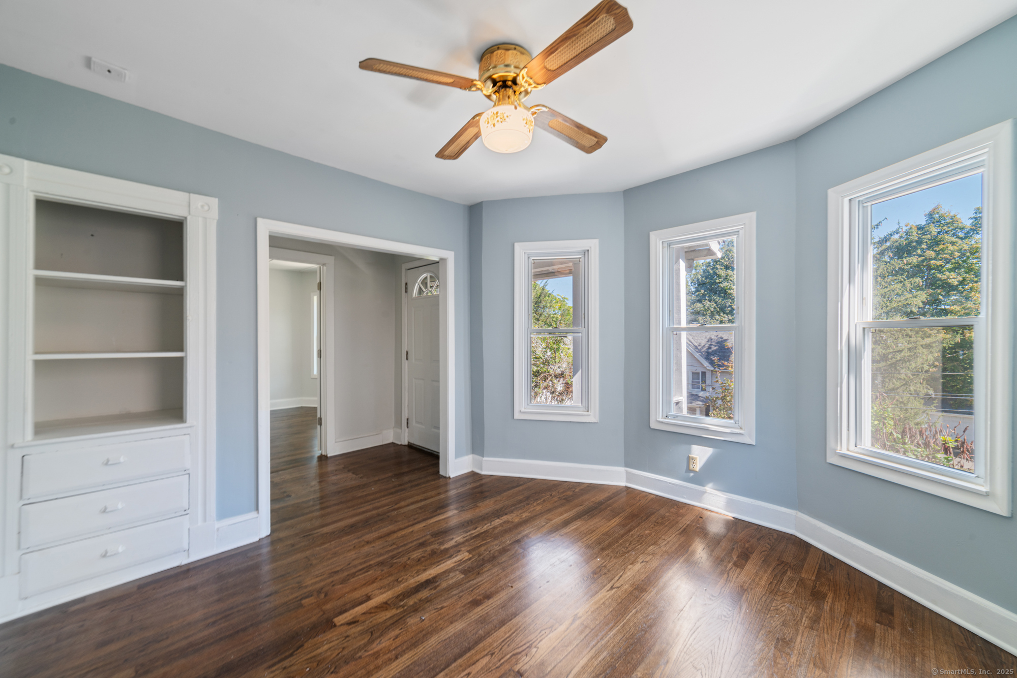 23 Salem Street Naugatuck, CT 06770 - Photo 11 of 40 a view of an empty room with window and wooden floor