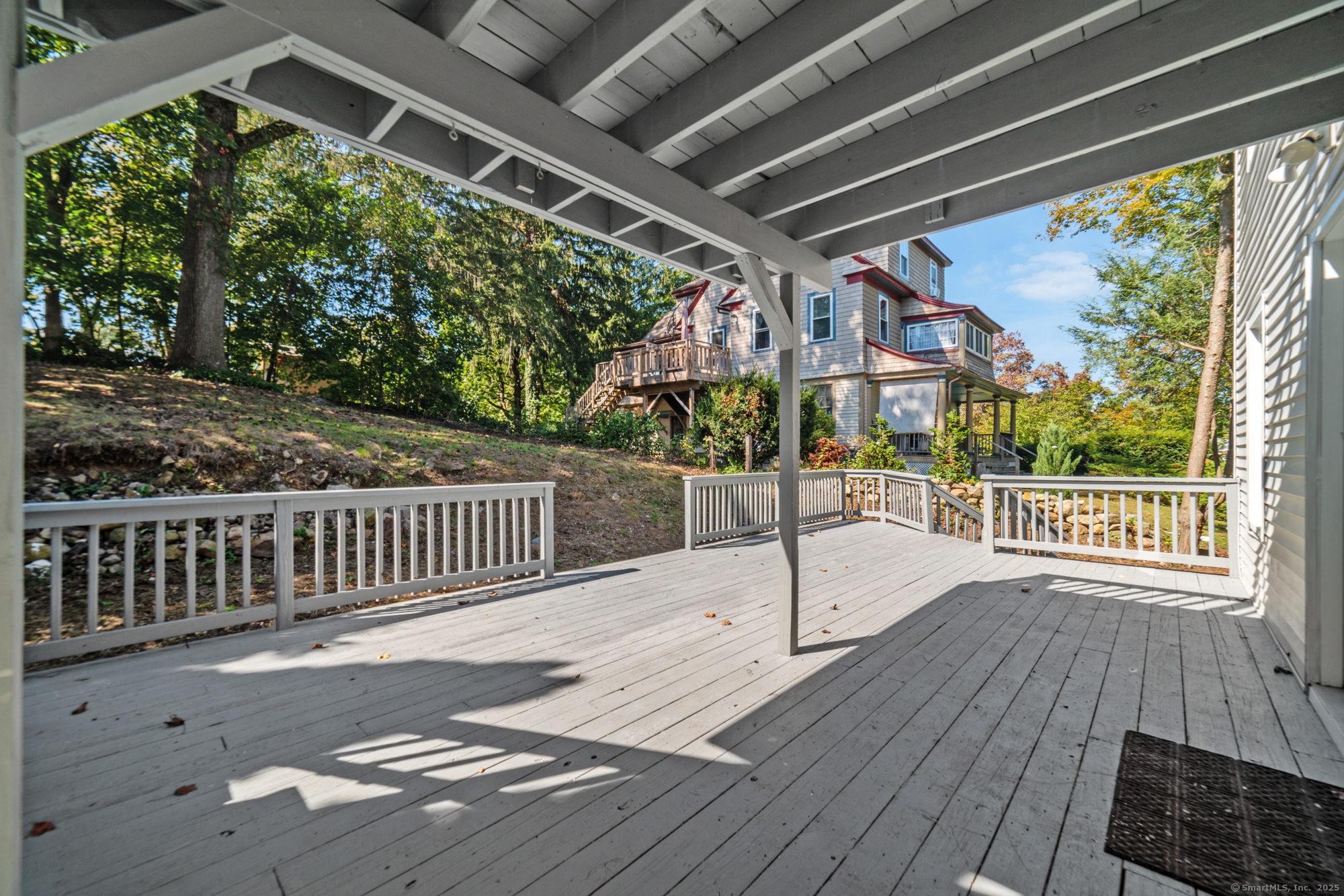 23 Salem Street Naugatuck, CT 06770 - Photo 30 of 40 a view of a porch with wooden floor
