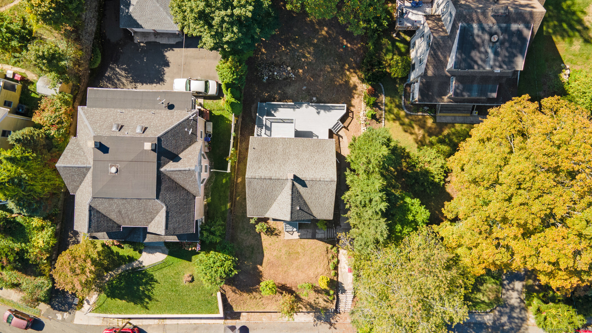 23 Salem Street Naugatuck, CT 06770 - Photo 3 of 40 an aerial view of residential houses with outdoor space