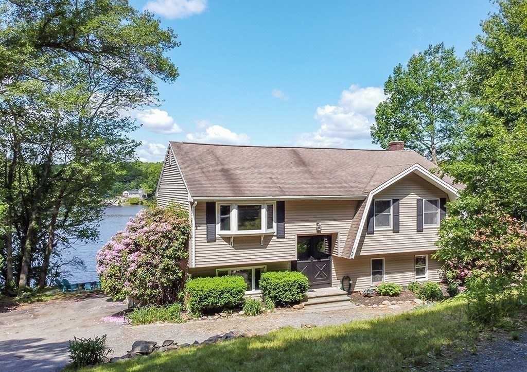 163 Walnut Road Wrentham, MA 02093 - Photo 2 of 39 front view of a house with a yard