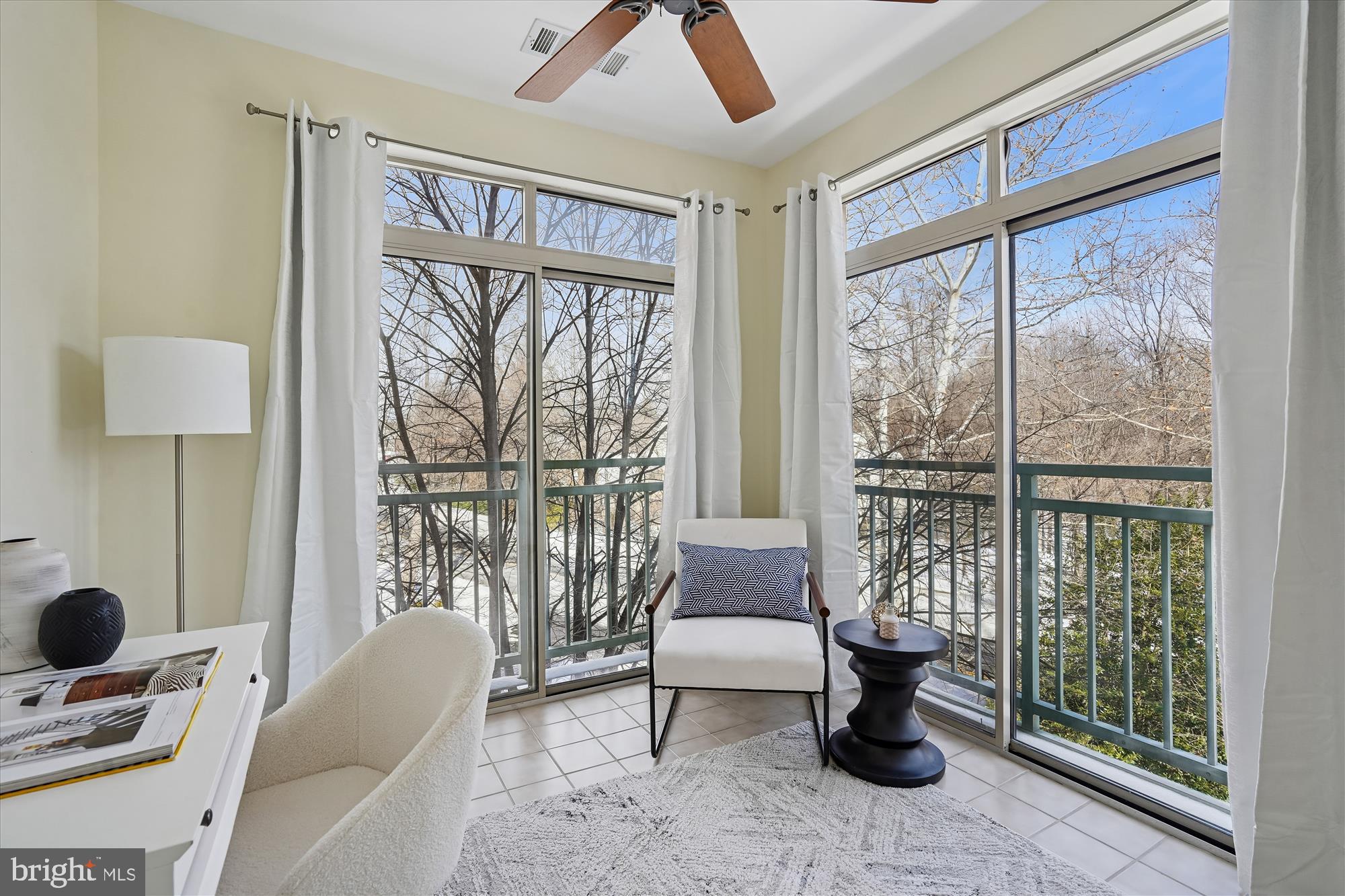 1851 Stratford Park Place, Unit 304 Reston, VA 20190 - Photo 10 of 38 Sunroom/home office.