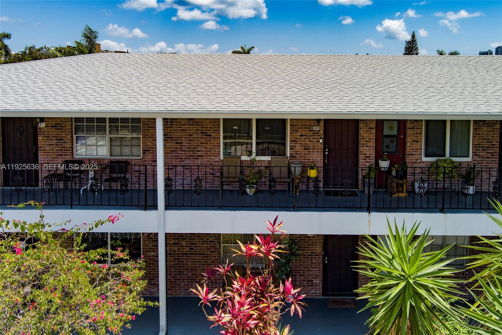 front view of a house