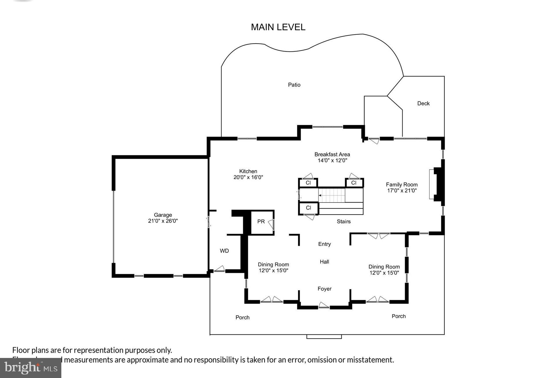 833 Utterback Store Road Great Falls, VA 22066 - Photo 96 of 98 Main Level Floor Plan