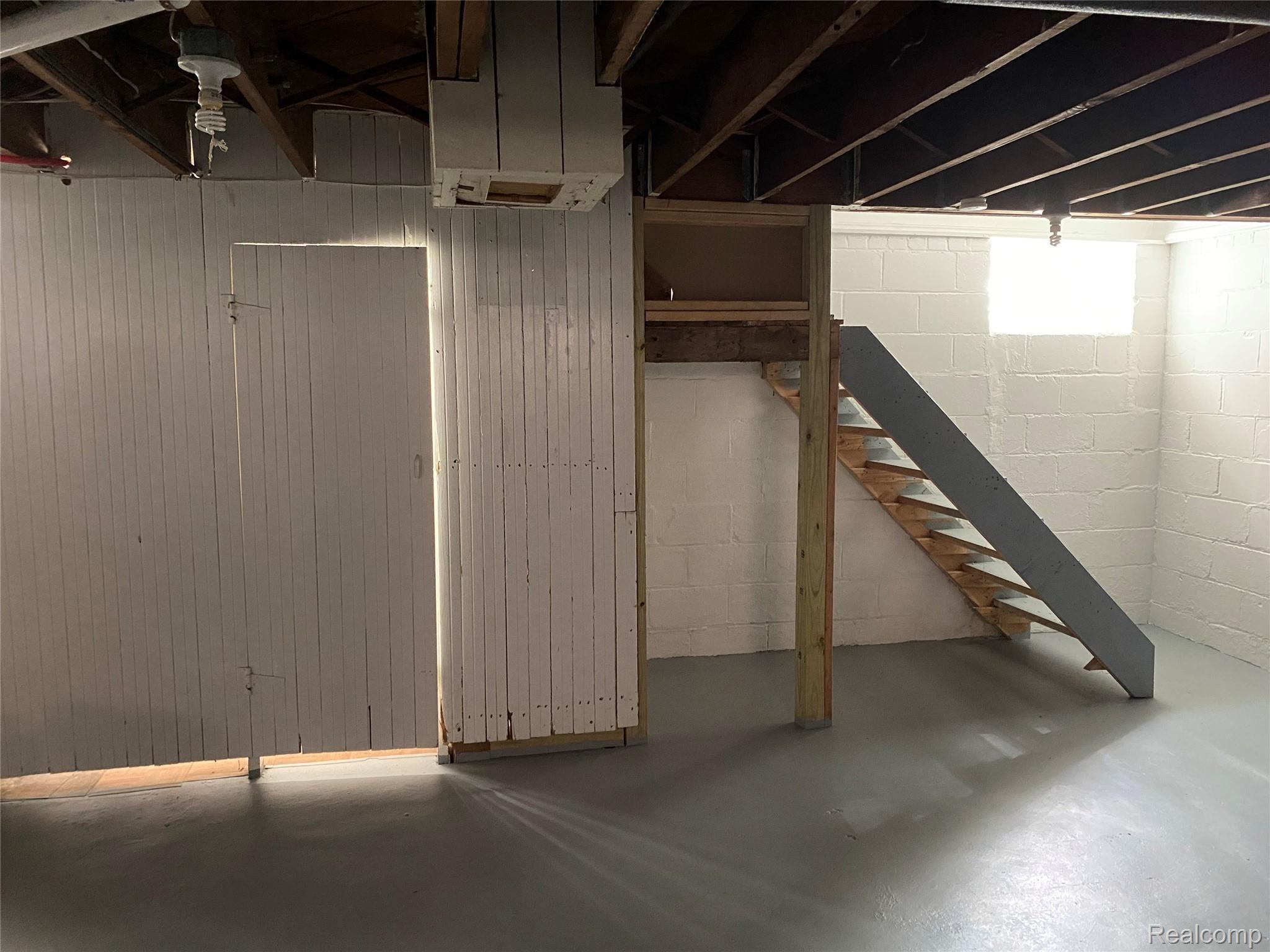 4168 Yorkshire Road Detroit, MI 48224 - Photo 37 of 48 Basement Stairs