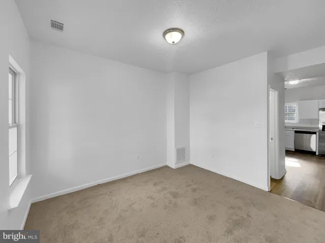 a view of empty room