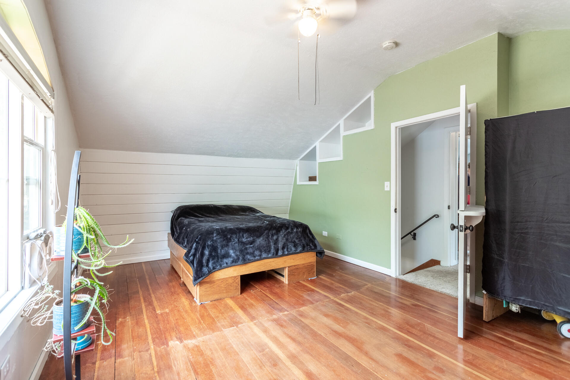 8132 Maynard Road Palo Cedro, CA 96073 - Photo 12 of 35 a bedroom with a bed and a window