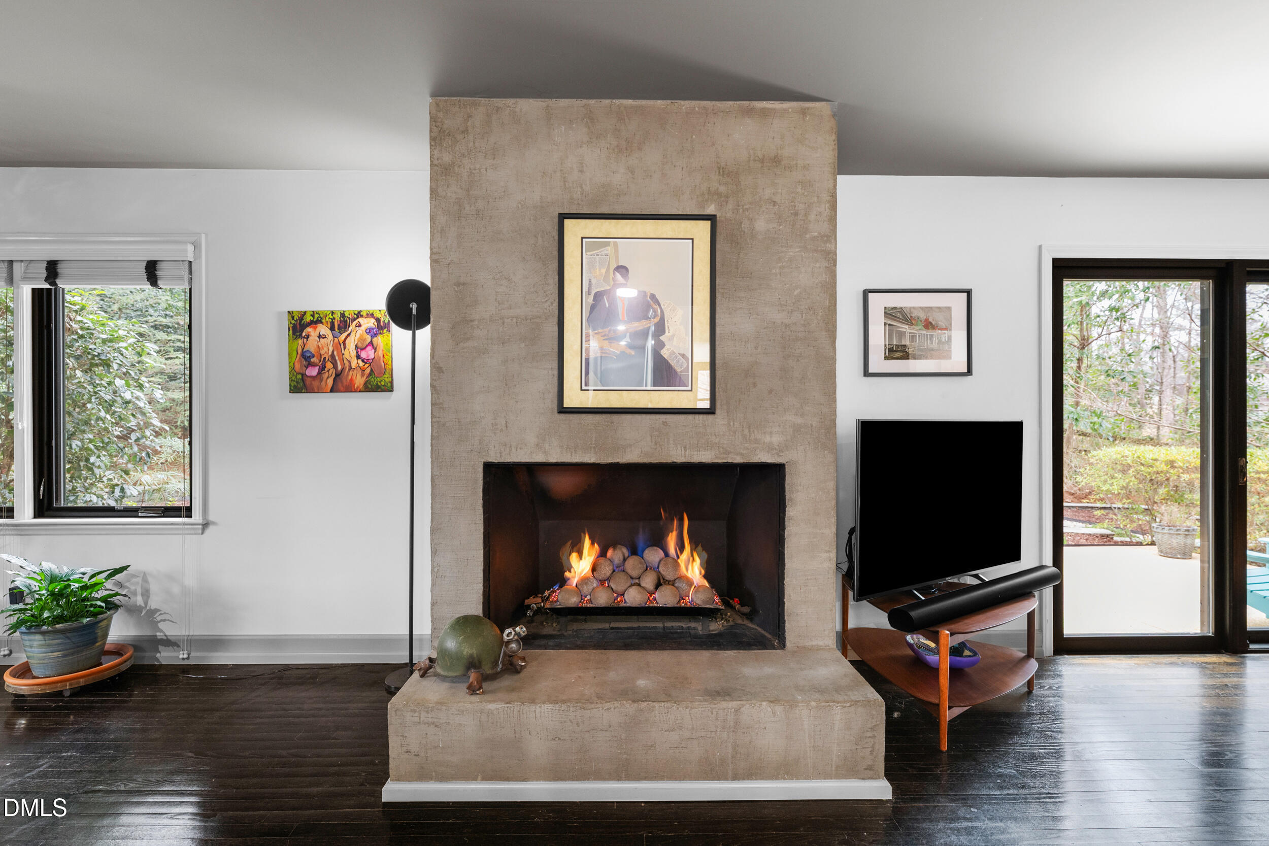 1201 Bancroft Street Raleigh, NC 27612 - Photo 11 of 47 Fireplace living area