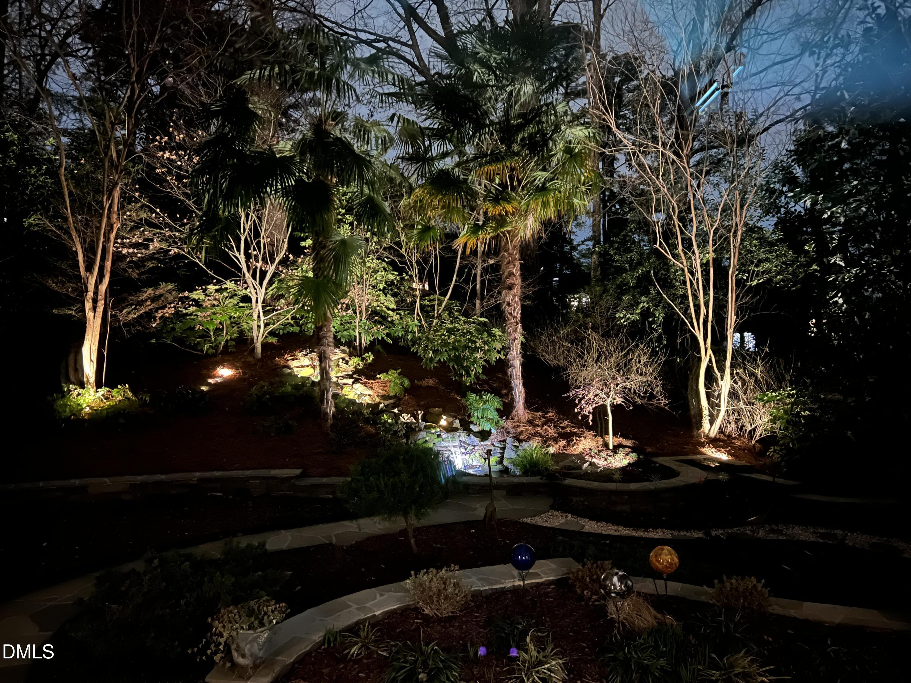1201 Bancroft Street Raleigh, NC 27612 - Photo 47 of 47 Rear Yard night