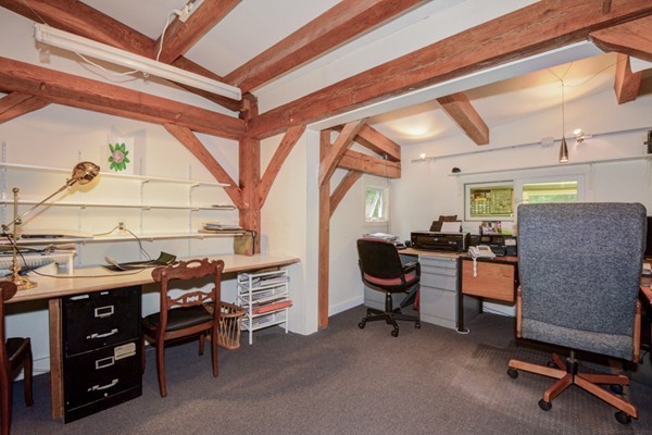 37 Wedgewood Road Stow, MA 01775 - Photo 16 of 30 a view of a workspace with furniture and a window