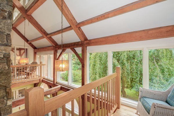 37 Wedgewood Road Stow, MA 01775 - Photo 21 of 30 a view of balcony with furniture and wooden deck