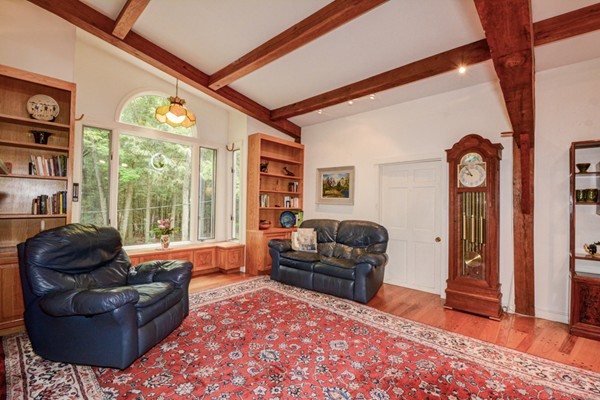 37 Wedgewood Road Stow, MA 01775 - Photo 9 of 30 a living room with furniture and a large window