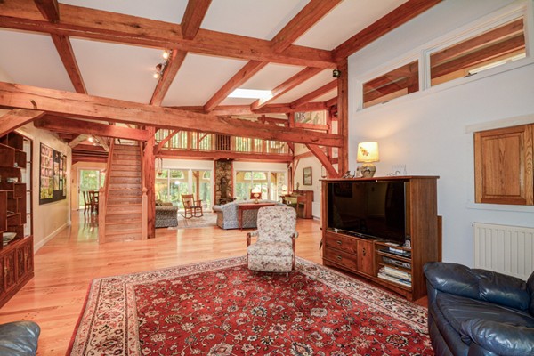 37 Wedgewood Road Stow, MA 01775 - Photo 10 of 30 a living room with furniture and a flat screen tv