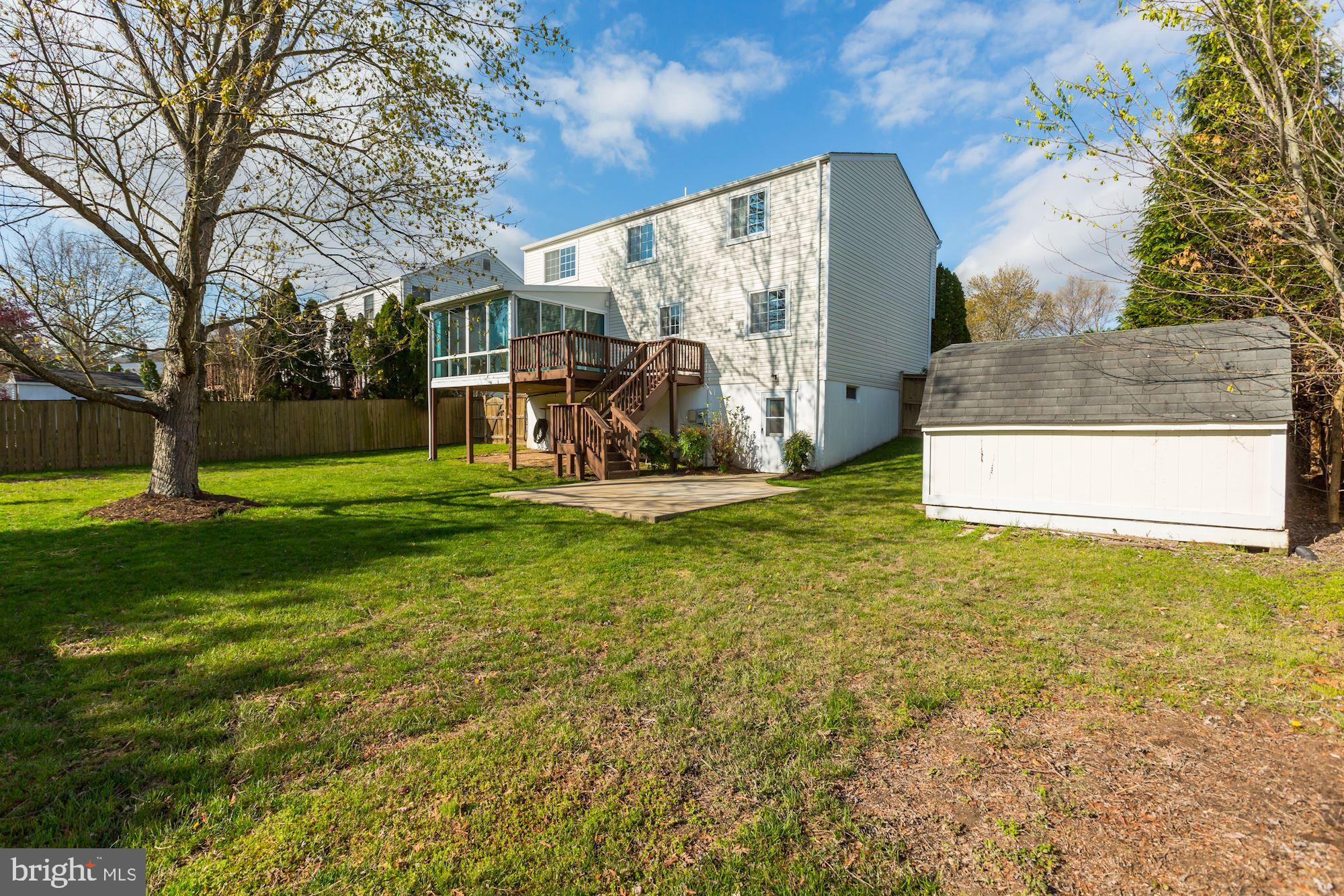 4361 Cub Run Road Chantilly, VA 20151 - Photo 39 of 41 big beautiful back yard w/deck/patio/shed
